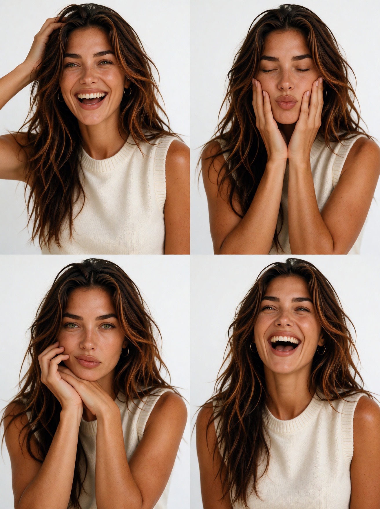 Aspen smiling